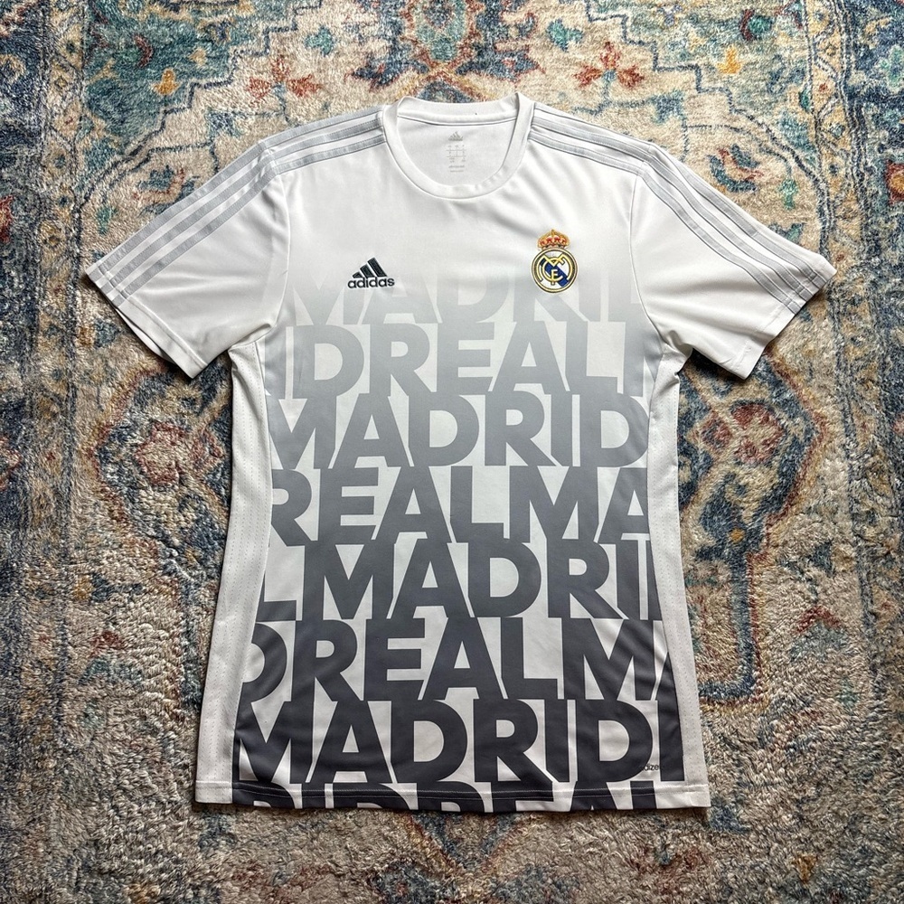 Adidas Real Madrid Soccer Jersey Large